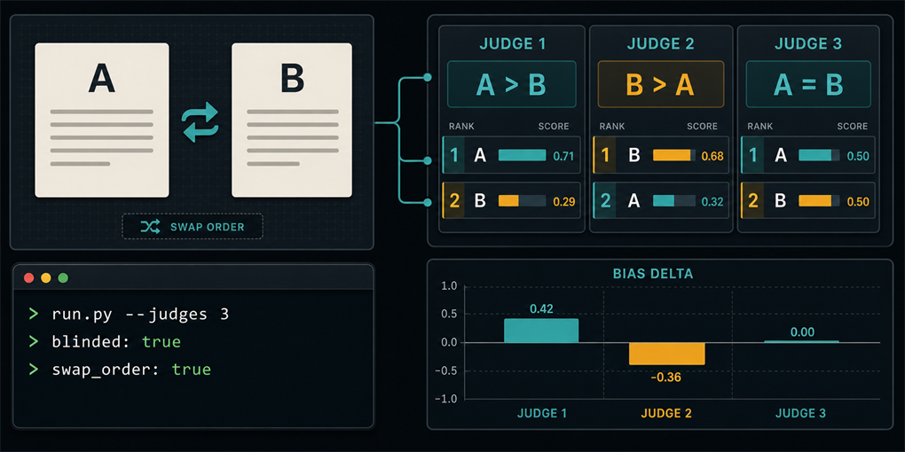 Three Judges, Three Rankings